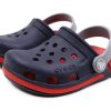Crocs Electro 3 Outdoor Beach Sports Big Boys Blau Rot Sandalen „Blue Red“ 204991-4BA