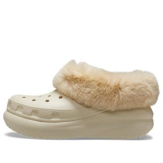 Crocs Furever Crush Schuhclogs „Bone“ 208446-2Y2