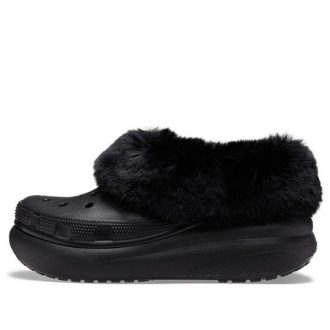 Crocs Furever Crush Schuhclogs „Schwarz“ 208446-001