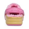 Crocs (GS) Baya bedruckte gefütterte Clogs „Pink Lemonade Multi“ 205888-6SO