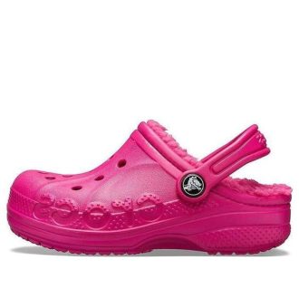 Crocs (GS) Baya gefütterte Clogs „Candy Pink“ 205977-6X3