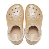 Crocs (GS) Baya gefütterte Glitzer-Clogs „Gold“ 207656-11S