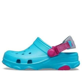 Crocs (GS) Classic All-Terrain Clogs „Blau rosa“ 207011-4SL