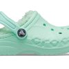 Crocs (GS) Classic Baya gefütterte Clogs „Mint“ 205977-3TI