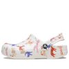 Crocs (GS) Classic Character Print Clog K „Weiß Rot Blau“ 209695-9CD