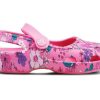 Crocs (GS) Classic Charm Mary Jane Sandalen „Pink Purple“ 206364-669