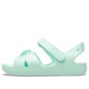 Crocs (GS) Classic Cross-Strap Sandalen „Mint Green“ 206245-3TI
