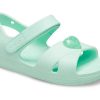 Crocs (GS) Classic Cross-Strap Sandalen „Mint Green“ 206245-3TI