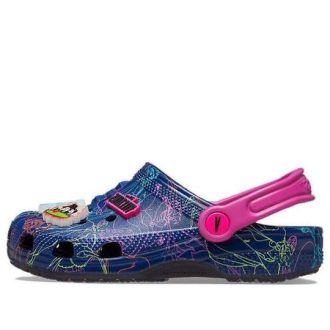 Crocs (GS) Classic Disney Villains Clogs „Blau Lila Pink“ 207722-03