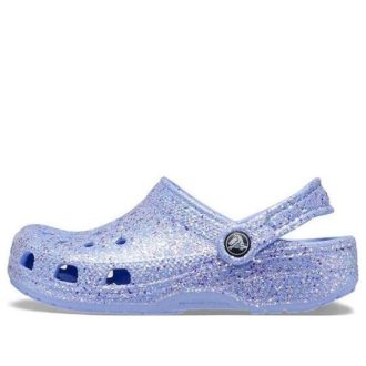 Crocs (GS) Classic Glitter Clogs „Blau“ 206993-5Q6