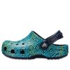 Crocs (GS) Classic Graphic Clogs „Blaugrün“ 204816-410
