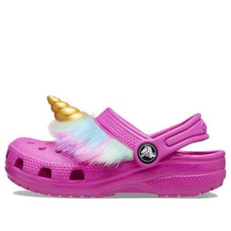 Crocs (GS) Classic I AM Unicorn Clog „Fuchsia Gold“ 209081-6UB