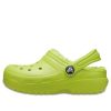 Crocs (GS) Classic Lined Clogs „Grün“ 203506-3TX