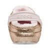 Crocs (GS) Classic Lined Glitter Clogs „Gold Pink“ 207462-2UB