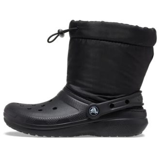 Crocs (GS) Classic Lined Neo Puff Boots „Core Black“ 207940-001