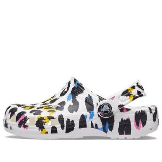 Crocs (GS) Classic Out of This World Clogs „Weiß Multi“ 206739-92V
