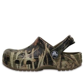Crocs (GS) Classic Realtree Clogs „Olivbeige“ 204624-260