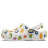 Crocs (GS) Classic Seasonal Print Clogs „Weiß Multi“ 207345-94S