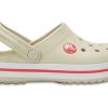 Crocs (GS) Crocband Clogs „Beige Rot“ 204537-1AS