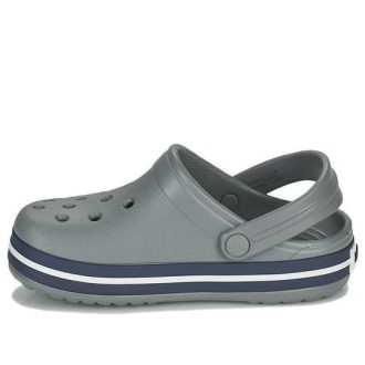 Crocs (GS) Crocband Clogs „Grau Blau“ 207006-05H