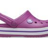 Crocs (GS) Crocband Clogs „Lila Weiß“ 204537-54R