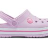 Crocs (GS) Crocband Clogs „Pink White“ 207005-6GD