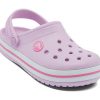 Crocs (GS) Crocband Clogs „Pink White“ 207005-6GD