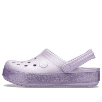 Crocs (GS) Crocband Glitter Clogs „Lila“ 205936-530