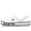 Crocs (GS) Crocband Logo Clogs „Weiß Schwarz“ 206022-103
