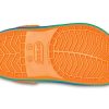 Crocs (GS) Crocband Rainbow Band Clogs „Orange Blau“ 205205-80O