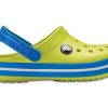 Crocs (GS) Crocband Round Toe Clogs „Gelb Blau“ 204537-73E