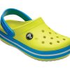 Crocs (GS) Crocband Round Toe Clogs „Gelb Blau“ 204537-73E