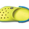 Crocs (GS) Crocband Round Toe Clogs „Gelb Blau“ 204537-73E