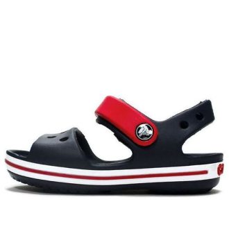 Crocs (GS) Crocband Sandalen „Navy Red“ 12856-485