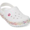 Crocs (GS) Crocband Stretch Halskette Clog „White Multi“ 208269-94S