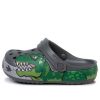 Crocs (GS) Fun Lab Dino Band Lights Clogs „Grau Grün“ 206157-0DA