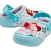 Crocs (GS) Fun Lab Disney Arielle, die Meerjungfrau Clogs „Himmelblau Weiß“ 206281-4O9