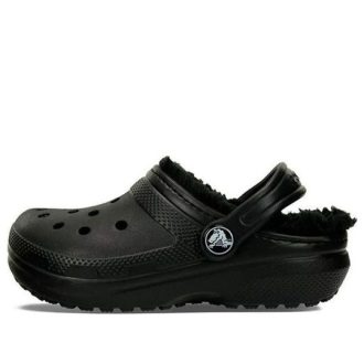 Crocs (GS) Gefütterte Clog Outdoor-Sandalen „Schwarz“ 207009-060
