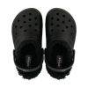 Crocs (GS) Gefütterte Clog Outdoor-Sandalen „Schwarz“ 207009-060