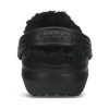 Crocs (GS) Gefütterte Clog Outdoor-Sandalen „Schwarz“ 207009-060
