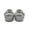 Crocs (GS) Isabella Glitter Flache Sandalen „Grau Silber“ 205038-040