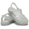 Crocs (GS) Isabella Glitter Sandalen „Weiß“ 208444-0IC