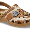 Crocs (GS) Jurassic World Classic Clogs „Braun Weiß“ 208860-202