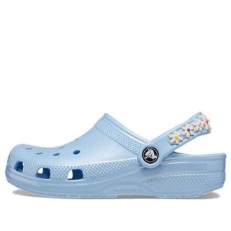 Crocs (GS) Klassische Daisy Chain Clogs „Blau“ 209064-4NS