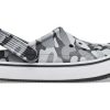 Crocs (GS) Off Court Printed Clogs „Grau Schwarz Weiß“ 209150-066