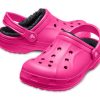 Crocs (GS) Ralen gefütterte Clogs „Candy Pink Black“ 16245-6X1