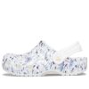 Crocs (GS) x Liberty London Classic Clogs „Weiß Blau“ 206514-100