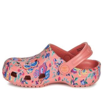 Crocs (GS) x Liberty London Klassische Clogs „Pink Multi“ 206514-682
