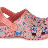 Crocs (GS) x Liberty London Klassische Clogs „Pink Multi“ 206514-682