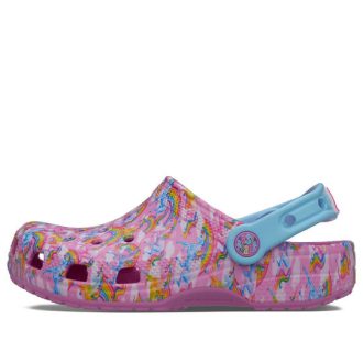 Crocs (GS) x Lisa Frank Classic Clogs „Pink Blue“ 208826